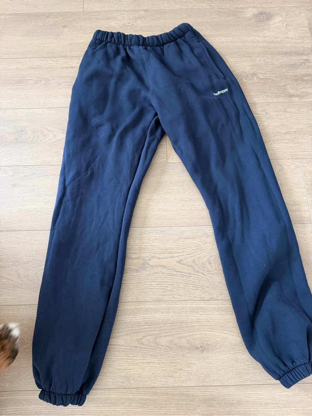 Madhappy Navy Cozy Fleece Sweatpants